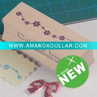 Wholesale wooden rubber stamp