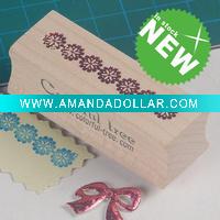 Wholesale wooden rubber stamp
