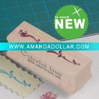 Wholesale wooden rubber stamp