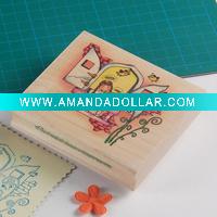 Wholesale new style novelty wooden stampKT0006