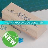 Wholesale wooden rubber stamp