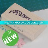Wholesale wooden rubber stamp
