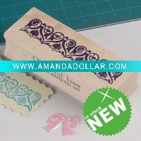 Wholesale wooden rubber stamp