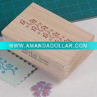 Wholesale wooden rubber stamp