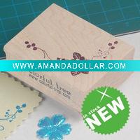 Wholesale wooden rubber stamp