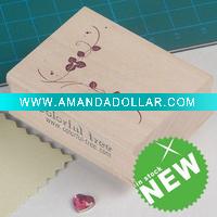Wholesale wooden rubber stamp