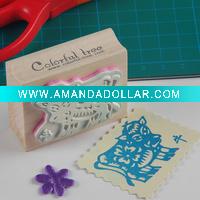 Wholesale Chinese art paper-cut series rubber stampJZ0002
