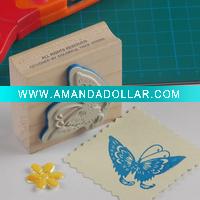 Wholesale new style novelty wooden seal rubber stamp(KC0094)