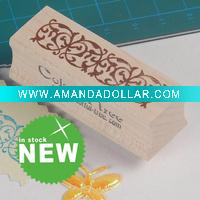 Wholesale wooden rubber stamp