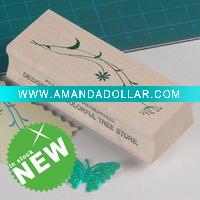 Wholesale wooden rubber stamp