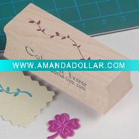 Wholesale wooden rubber stamp