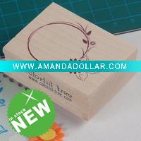 Wholesale wooden rubber stamp