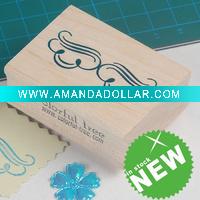 Wholesale wooden rubber stamp