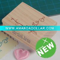 Wholesale wooden rubber stamp