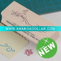 Wholesale wooden rubber stamp