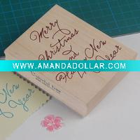 Wholesale Christmas rubber stamp
