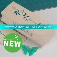 Wholesale wooden rubber stamp