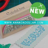 Wholesale wooden rubber stamp