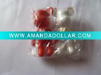 Wholesale vinyl bearbrick plastic gloomy bear 8cm