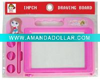 plastic magnetic writing board toys