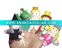 Wooden finger Puppet
