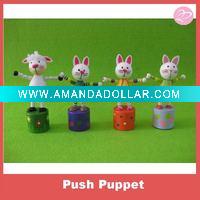Wholesale Wooden animal puppet