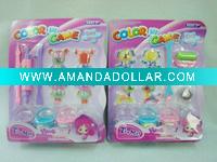 Wholesale clay shape play set 2-asstd