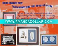 Wholesale baby hands and feet keepsake clay