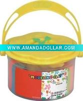 Wholesale 248g 18 pcs modeling clay in pvc barrel
