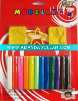 Wholesale 12pc Modeling Clay