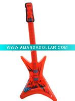 inflatable toy, inflatable guitar