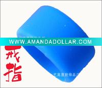 bleu Plastic finger puppet