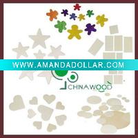Wholesale Wood Mosaic Square,Round,Hearts Shapes and Puzzles