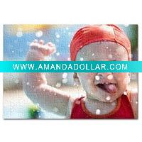 Wholesale Sublimation Jigsaw Puzzle to print picture you want PU2