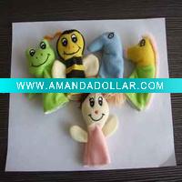 plush finger puppet