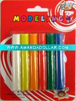 Wholesale 6pc Modeling Clay
