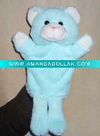 Plush Bear Hand Puppet -08255