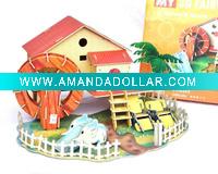 Wholesale Rural water wheel room puzzles