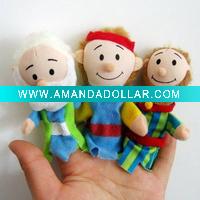 finger puppet,finger puppet toy,plush finger puppet