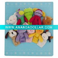 plush finger puppet toys
