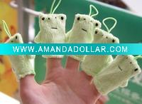plush finger puppet