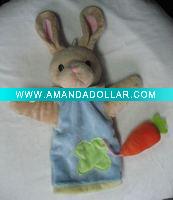 rabbit hand puppet
