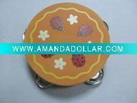 Popular baby Wooden Tambourine