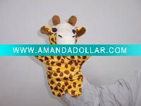 Wholesale Plush Animal Hand Puppet - Plush Giraffe