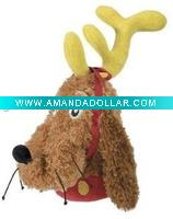 plush dog finger puppet