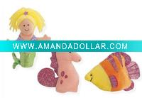 soft animal finger puppet