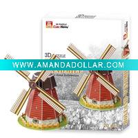 3D Puzzle - Holland windmill (mini)