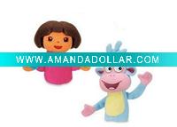 soft animal finger puppet