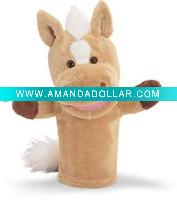 plush animal finger puppet