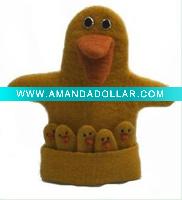 plush finger puppet